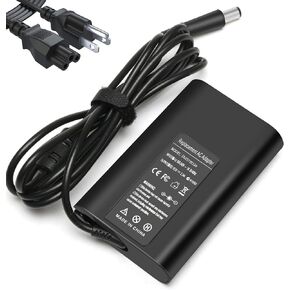 65W LA65NS2-01 Laptop Charger AC Adapter for Dell Latitude 5400 5500 5480 5490 5580 5590 7400 7480 7490 7390 7290 7280 3440 E5400 E5420 E5450 E5470 E5480 E5570 E6420 E6430 E6540 E7470 E7480 LA65NM130