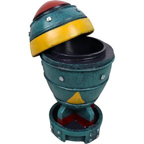 Nuke Statue Fallout Decor Mini Nuclear Bomb Storage Box 3D Openable Resin Rocket Sculpture Figure Home Desk Table Decoration Halloween Toys