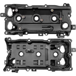 Front Left & Right Engine Valve Covers Spark Plug Tube Seals & Gaskets Compatible with QX60 Altima Maxima Murano Pathfinder