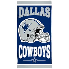 WinCraft NFL Dallas Cowboys Fiber Beach Towel, 30" x 60"