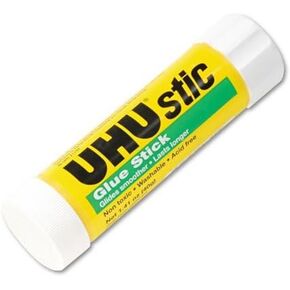 UHU : UHU Stic Permanent Clear Application Glue Stick, 1.41oz. -:- Sold as 2 Packs of - 1 - / - Total of 2 Each