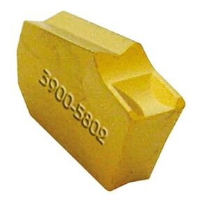 HHIP 6024-2002 C6 Grade TiN Coated Carbide Insert, GTN 2 Style, 0.087" Width