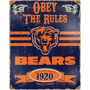 NFL Chicago Bears Vintage Sign