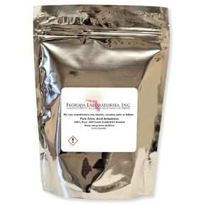 Pure Citric Acid 5 LB. Food Grade FCC/USP Granular Anhydrous Non GMO - Cooking, Bath Bombs and Much More