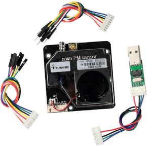 flashtree PM Sensor SDS011 High Precision PM2.5 Air Quality Detection Sensor Module Super Dust Sensors Digital Output for Arduino