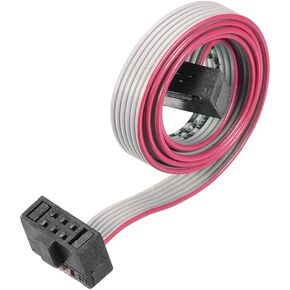 uxcell IDC Wire Flat Ribbon Cable FC/FC Female Connector A-type 6Pins 1.27mm Pitch 20cm Length