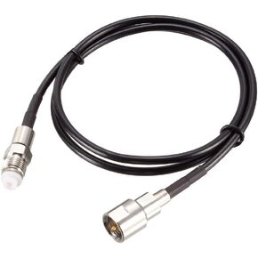uxcell FME Male to FME Female Antenna Extension Cable RG174 RF Coaxial Cable 2 ft