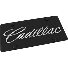 Eurosport Daytona- Compatible with -, Cadillac on Carbon Steel License Plate