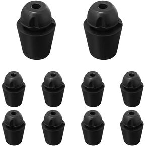 povtii 10 PCS Car Door Overslam Bumper Stopper, Rubber Auto Front Rear Door Shock Absorber Guard Cushion, 8219128010 Door Dampers Buffer Pad, Door Side Protection Car Accessories