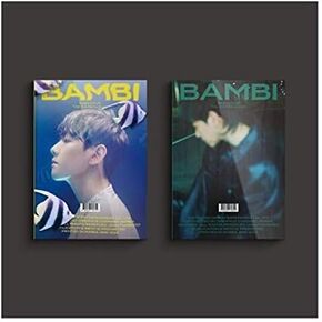 EXO Baekhyun Bambi 3rd Mini Album PhotoBook Version Random Cover CD+2p Folding Poster+88p PhotoBook+24p Lyrics Book+Clear Card+1p Film+1p Post+PhotoCard+Tracking