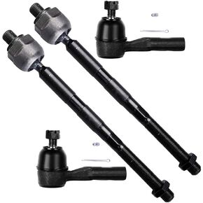 SCITOO 4-PC SET Suspension Kit For Chevrolet Colorado For GMC Canyon Inner Tie Rod End,Outer Tie Rod End