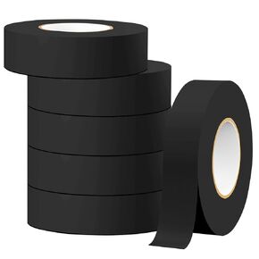 WANBAO 10 Rolls Electrical Tape 0.67 inch x 66ft Waterproof High Temperature Insulation Tape for Home, Automotive, and Industrial Use for Electrical Insulating Wire Wrapping Electrical Protection