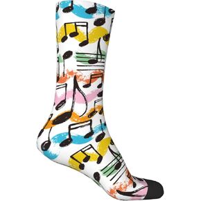 Jopowide Crew Socks for Men Women Funny Crew Socks Warm Gifts in Kuwait