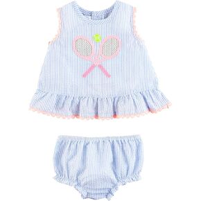 Mud Pie baby-girls Girls Pinafore SetMud Pie Girls Pinafore Set