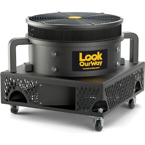 منفاخ أنبوبي قابل للنفخ من lookourway - منفاخ راقص سكاي مقاوم للطقس بقوة 1 حصان للتلويح برجل أنبوبي قابل للنفخ - يناسب ملحقات راقصة الدمى القابلة للنفخ بقطر 18 بوصة