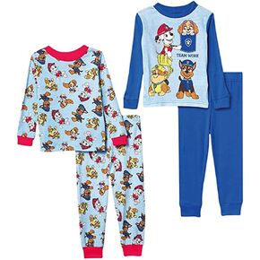 Nickelodeon Boys' Toddler Paw Patrol 4-Piece Cotton Pajama Set in Kuwait
