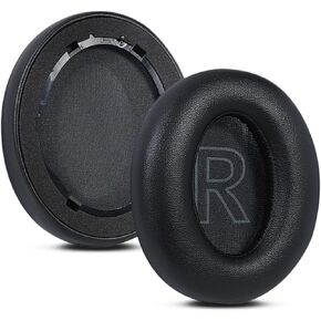 Replacement Ear Pads for Anker Soundcore Life Q20/Q20BT/Q20+ Headphones Accessories, Soundcore by Anker Life Q20 Headphones Earpads with Soft Memory Foam and Protein Leather-Black
