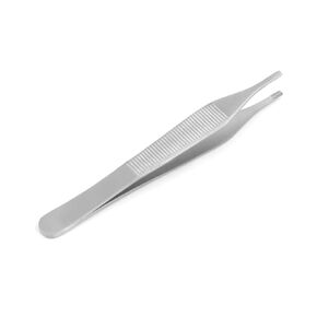OdontoMed2011 ADSON Brown Tissue Forceps, 7X7 Teeth, 12CM / 4.75" Stainless Steel
