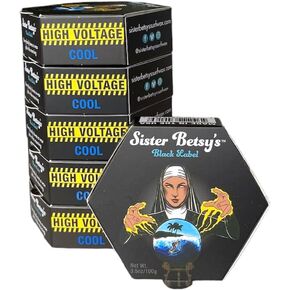 Sister Betsy's Surf Wax, The Black Label, Surfboard Wax, White, 6 Pack in Kuwait