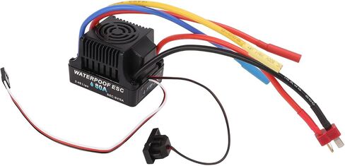 SPYMINNPOO 3660 4200KV Brushless Motor with 30kg Servo and 80A ESC, RC Brushless Motor Set Compatible 1/8 and 1/10 Scale RC Car Sportinggoods Model Car Accessories in Saudi Arabia