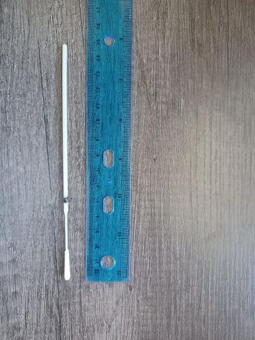 1000 Short SWABS [ 2 INCHES Break Point ] Nasopharyngeal Collection Flocked Nasal Swab 1000 Total 50cm Break Point Short Swab [10 Bags 100 Each] in Saudi Arabia