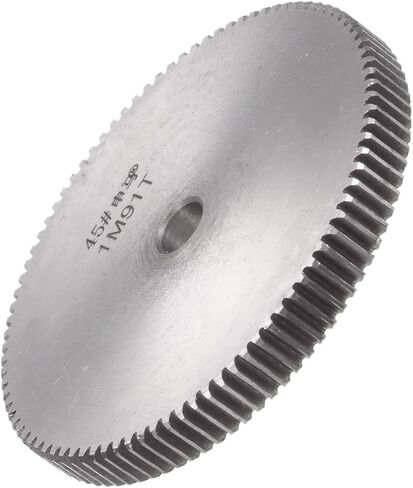 Kozelo Mod 1 Straight Spur Gear Motor Gear 91 Teeth- [10mm Aperture x 10mm Height], Suitable for RC Cars, 45# Steel in Saudi Arabia