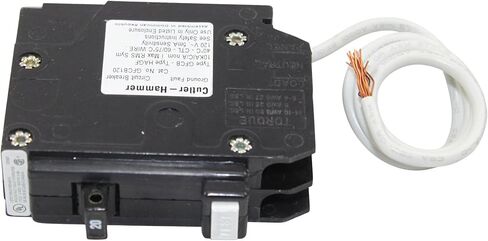 Eaton Corporation GFCB120CS قاطع الدائرة الكهربائية ذو القطب الواحد، 120 فولت، 20 أمبير in Kuwait