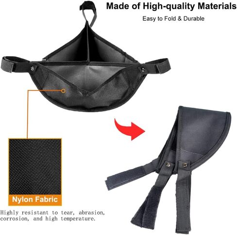 حقيبة وزن حامل ثلاثي القوائم من Xibeys، حقيبة رمل سوداء عالمية شديدة التحمل من الحجر لملحقات التصوير الفوتوغرافي بحامل ثلاثي القوائم in Kuwait