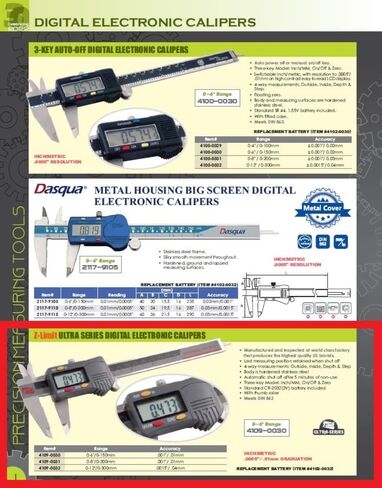 Z-Limit 4109-0030 فرجار رقمي إلكتروني، 6 بوصات/150 مم in Kuwait
