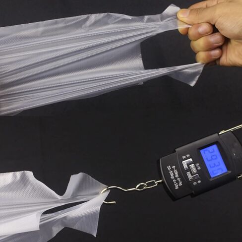 200 كيس بولي للشرب بمقبض، حاملات مشروبات بلاستيكية شفافة للتسليم، فتحة تعليق 2 كوب حقيبة تغليف لحمل مستلزمات المقاهي والمطاعم، 30.48 سم طول × 27.94 سم ارتفاع، عصير قابل لإعادة الاستخدام in Kuwait