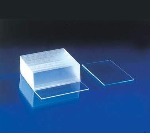 Aggstrom 50 شريحة مجهر زجاجية فارغة مُنظفة مسبقًا و100 قطعة غطاء زجاجي مربع مُنظف مسبقًا زلات أغطية in Kuwait