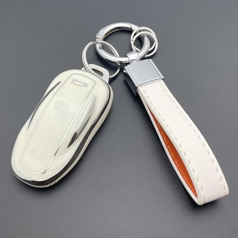 حامل غطاء مفتاح فوب من تاندريف لسيارة تيسلا موديل S (X Y 3)، أسود in Kuwait