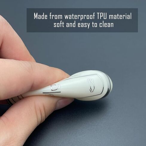 حامل غطاء مفتاح فوب من تاندريف لسيارة تيسلا موديل S (X Y 3)، أسود in Kuwait