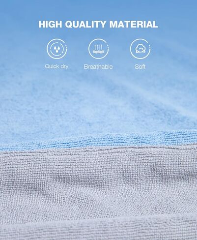 MissShorthair Surf Poncho Men&Women Towel Poncho Swim Parka Beach Changing Robe with Pocket Surfing Outdoor Sports Towel Robe in Saudi Arabia