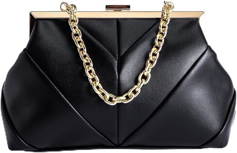 Elsblossion Clutch Purses for Women, PU Leather Evening Bag, Evening Handbags for Party, Prom, Wedding in Saudi Arabia