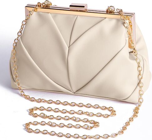 Elsblossion Clutch Purses for Women, PU Leather Evening Bag, Evening Handbags for Party, Prom, Wedding in Saudi Arabia