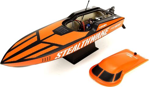 Pro Boat Stealthwake RC Boat 23" Brushed Deep-V RTR Includes Controller Transmitter Battery and Charger PRB08015 in Saudi Arabia
