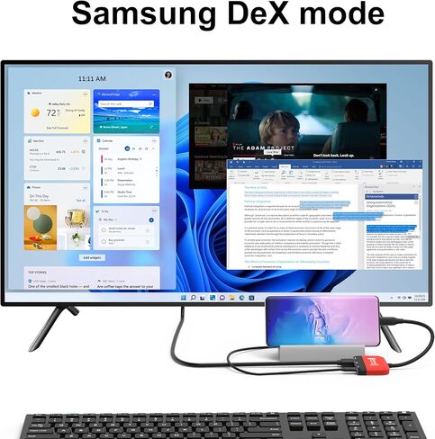 منصة تبديل لنينتندو سويتش/OLED سويتش، قاعدة تلفزيون محمولة 3 في 1 مع 4K HDMI USB 3.0 منفذ USB C PD شحن 100 وات، استبدال محطة إرساء السفر للتبديل in Kuwait