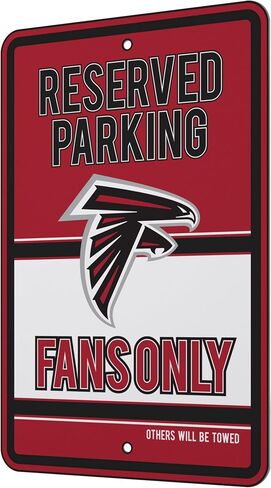 FOCO NFL Team Logo Wall Road Sign in Saudi Arabia