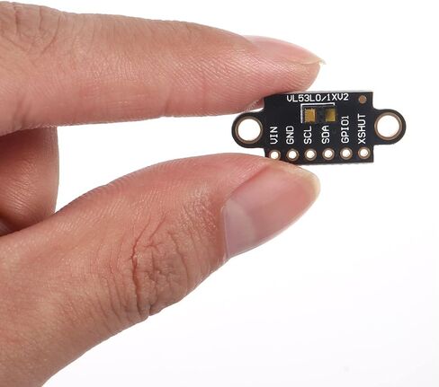 AITRIP 2PCS VL53L1X Laser Ranging Flight Time Sensor Module with Cover 3V-5V Distance 400cm Measurement Extension Board Module for Arduino in Saudi Arabia