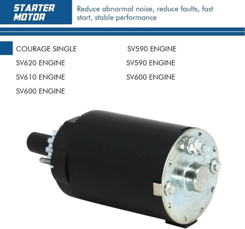 استبدال محرك بدء التشغيل TOPSCOPE لكوهلر الشجاعة الفردية Sv620 Sv610 Sv600 Sv590 Cub Cadet 1000 Series Toro Tractor LX420 LX425 Starter with OE 2009801 2009805 2009806 2009810 in Kuwait