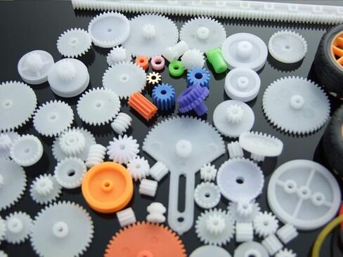50 Pcs Plastic Gear Kit Spindle Worm Single Gears Set Shaft for Toy Motor Aircraft Car Robot DIY Kits 2MM/2.3MM/3MM/3.17MM/4MM in Kuwait