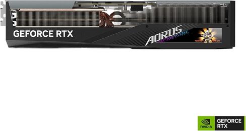 بطاقة رسومات GIGABYTE GV-N4090AORUS M-24GD AORUS GeForce RTX 4090 Master 24G، 3X مراوح WINDFORCE، 24 جيجابايت 384 بت GDDR6X، بطاقة فيديو in Kuwait