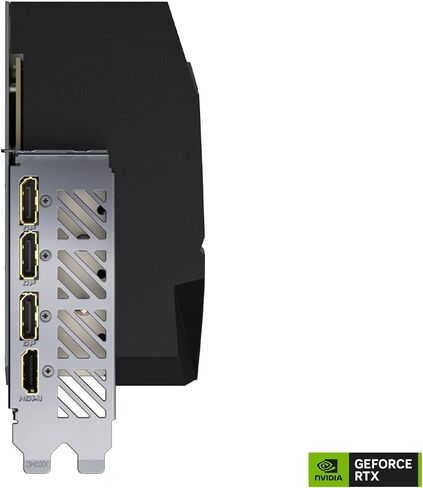 بطاقة رسومات GIGABYTE GV-N4090AORUS M-24GD AORUS GeForce RTX 4090 Master 24G، 3X مراوح WINDFORCE، 24 جيجابايت 384 بت GDDR6X، بطاقة فيديو in Kuwait