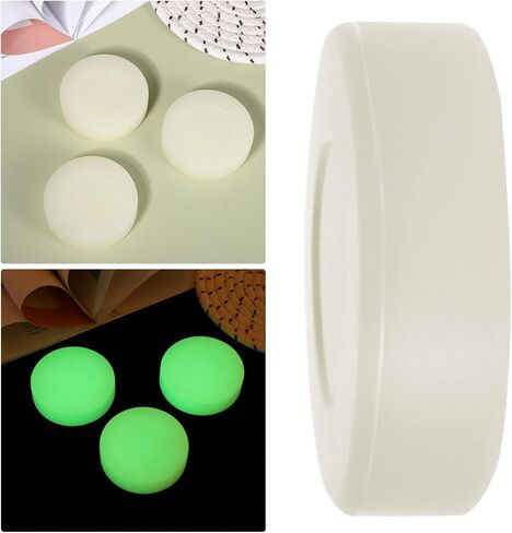BESPORTBLE Glow Hockey Puck, Practice Hockey Roller Hockey Indoor and Outdoor Hockey Game Sports Accessories 3Pcs (72mm) in Saudi Arabia