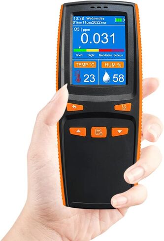 كاشف الأوزون Weytoll، كاشف مقياس الأوزون، محلل الأوزون، كاشف o3، مقياس الأوزون O3، كاشف الهواء، مستشعر ذكي، مقياس الأوزون، مراقبة تلوث الهواء in Kuwait