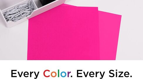 JAM PAPER Legal 65lb Cardstock - 8.5 x 14 Coverstock - 176 gsm - Ultra Fuchsia Pink - 50 Sheets/Pack in Saudi Arabia