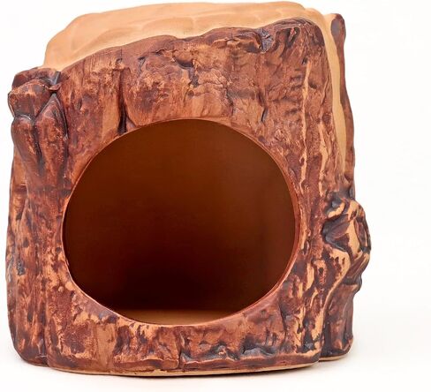 Wooden Hamster Decor Kit, 3-Chamber Wood Hamster House Maze Hideout Habitats with Climbing Ladder and Beauty Pinwheel House for Small Pets, Syrian Hamster Mice Gerbils Mouse, Lemmings (Small Size) in Saudi Arabia