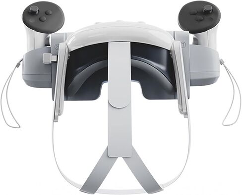قاعدة شحن متوافقة مع سماعة الرأس Oculus/Meta Quest 3 VR ووحدة التحكم وقاعدة شحن سريعة مثبتة على الحائط لملحقات Quest3 in Saudi Arabia