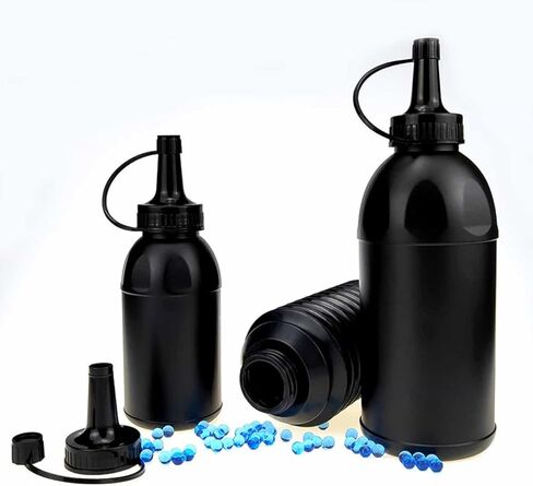 Aebor 3 قطع من الخرز الرصاصي المائي، زجاجة فرعية من جل الماء، ملحقات الخرز الرصاص المائي، زجاجة ذخيرة قابلة لإعادة التعبئة لمسدس الجل (400 مل/600 مل/800 مل) in Kuwait